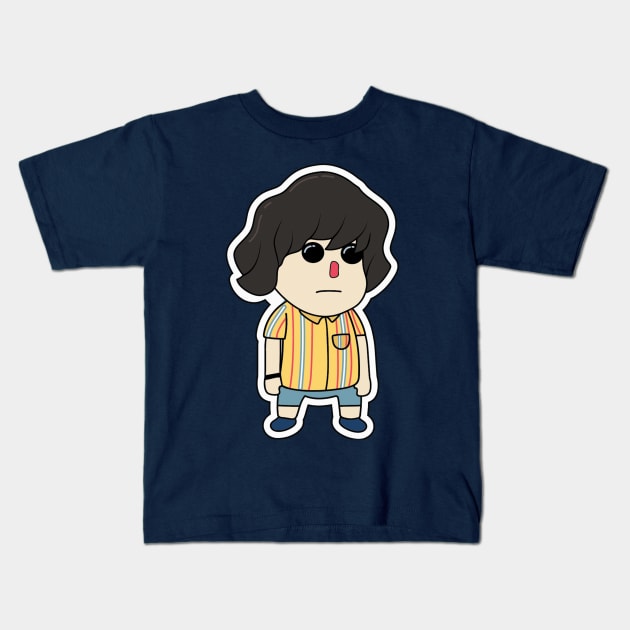 Mike Cute Face Kids T-Shirt by HijriFriza